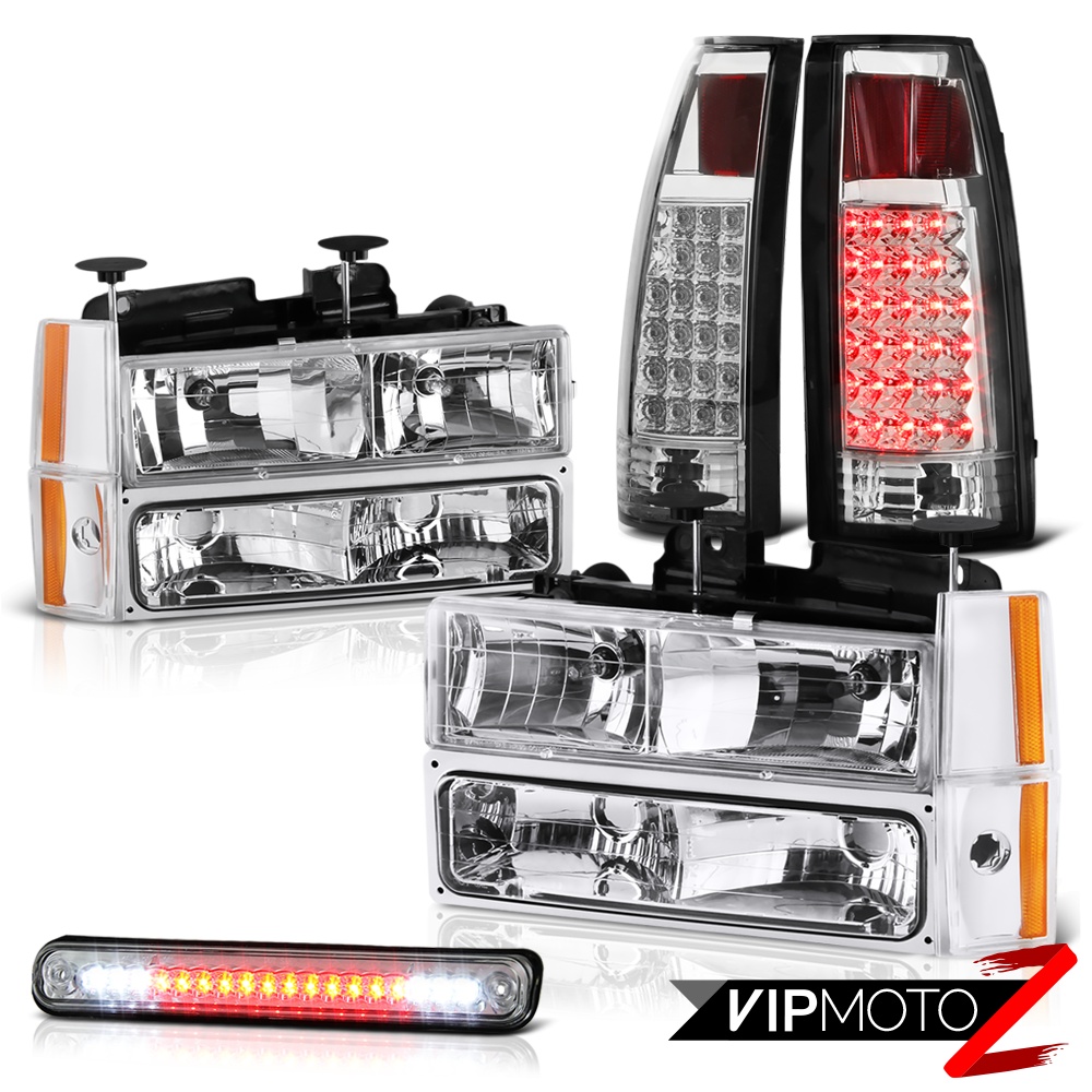 19881993 Chevrolet Silverado C1500 C2500 CK Headlight LED Tail Lights