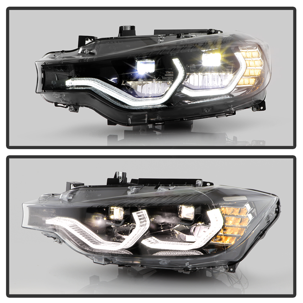 AKD Dynamic Tool-Zubehör, kompatibel mit BMW F30 F35 2013–2019 3er-Serie,  LED-Auto-Rücklichter-Montage-Upgrade (Color : For 13-15 User Black) :  : Auto & Motorrad