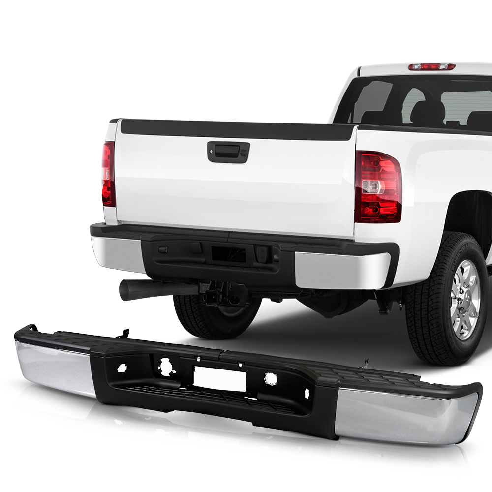 For 0713 Chevy Silverado GMC Sierra 1500 Replacement Rear Bumper