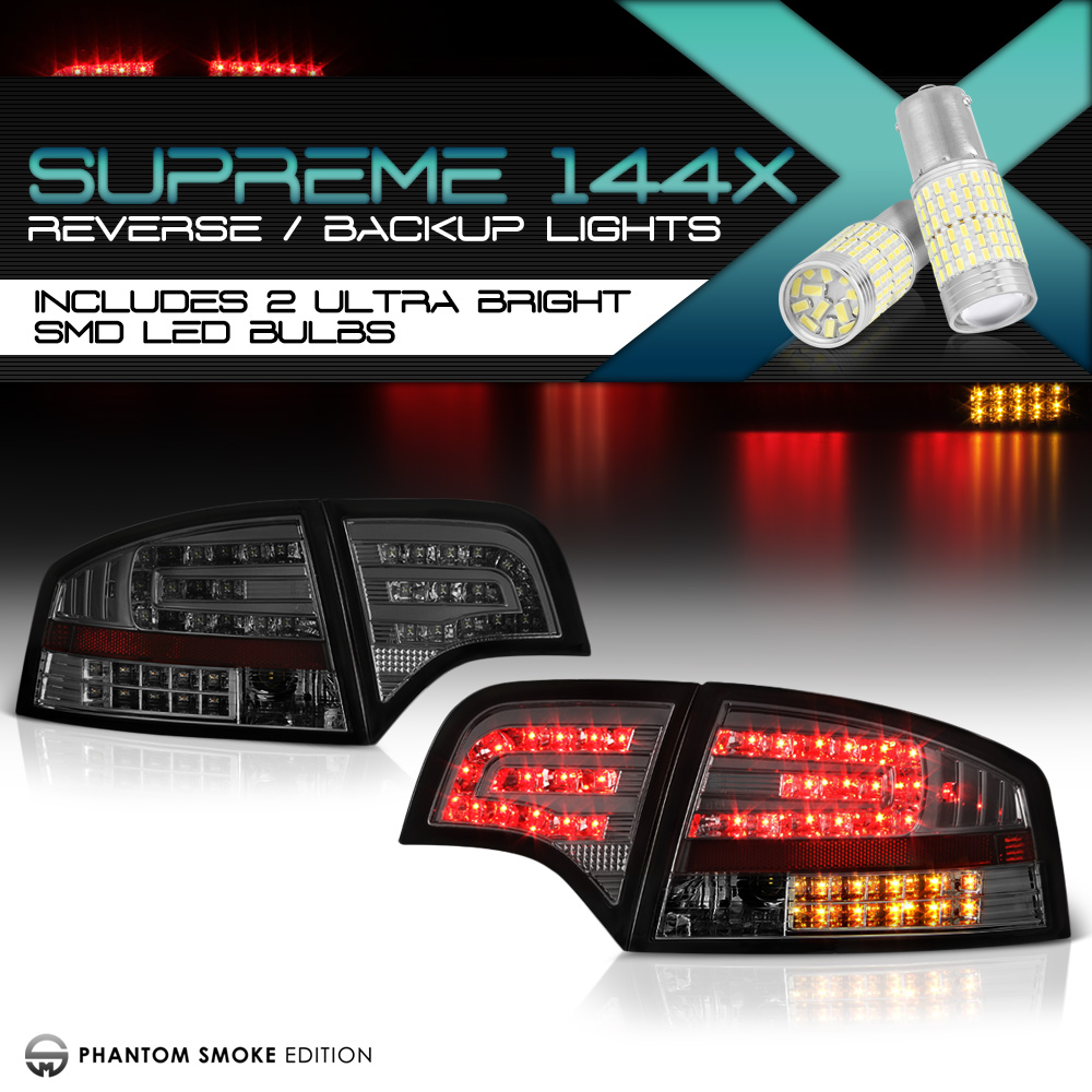 Details about [Full SMD Reverse] 2005-2008 Audi A4 S4 RS4 B7 LED Turn  Signal/Brake Tail Lights