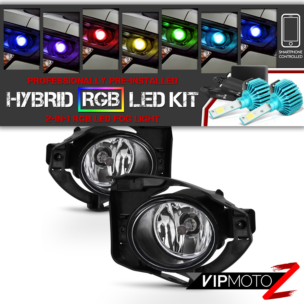 [RGB LED Bulbs BuiltIn] For 1418 Nissan Juke Left+Right