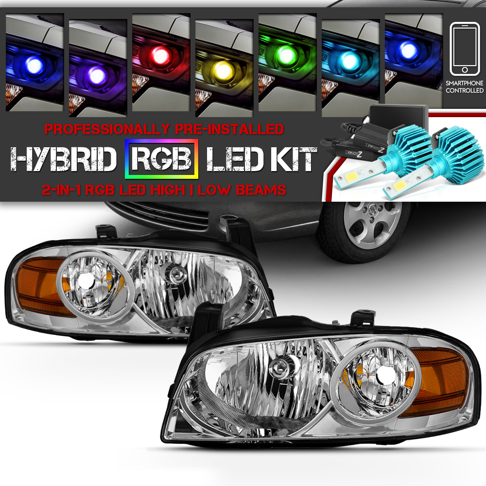 NEW RIGHT HEAD LIGHT ASSEMBLY SE R//SE R SPEC V FOR 04-06 NISSAN SENTRA NI2503153